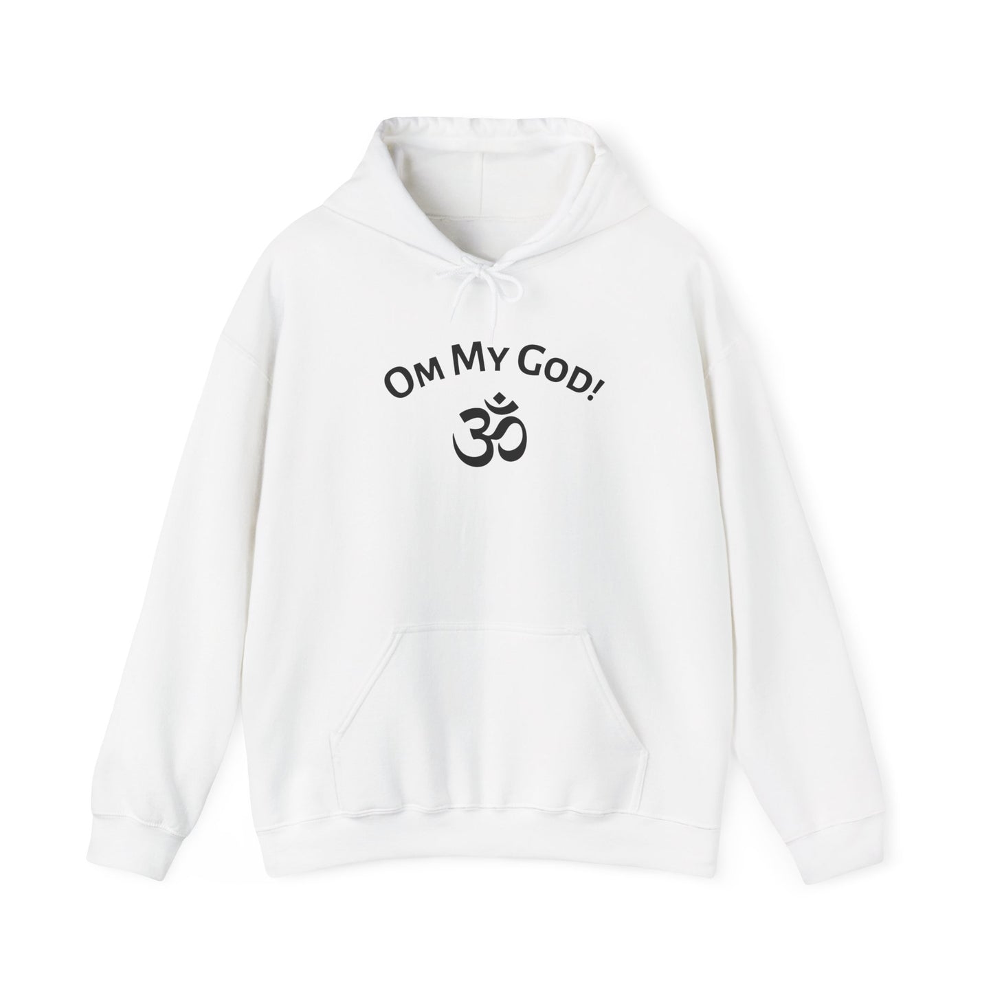 Hoodie - Om My God Funny Om Sign Hooded Sweatshirt