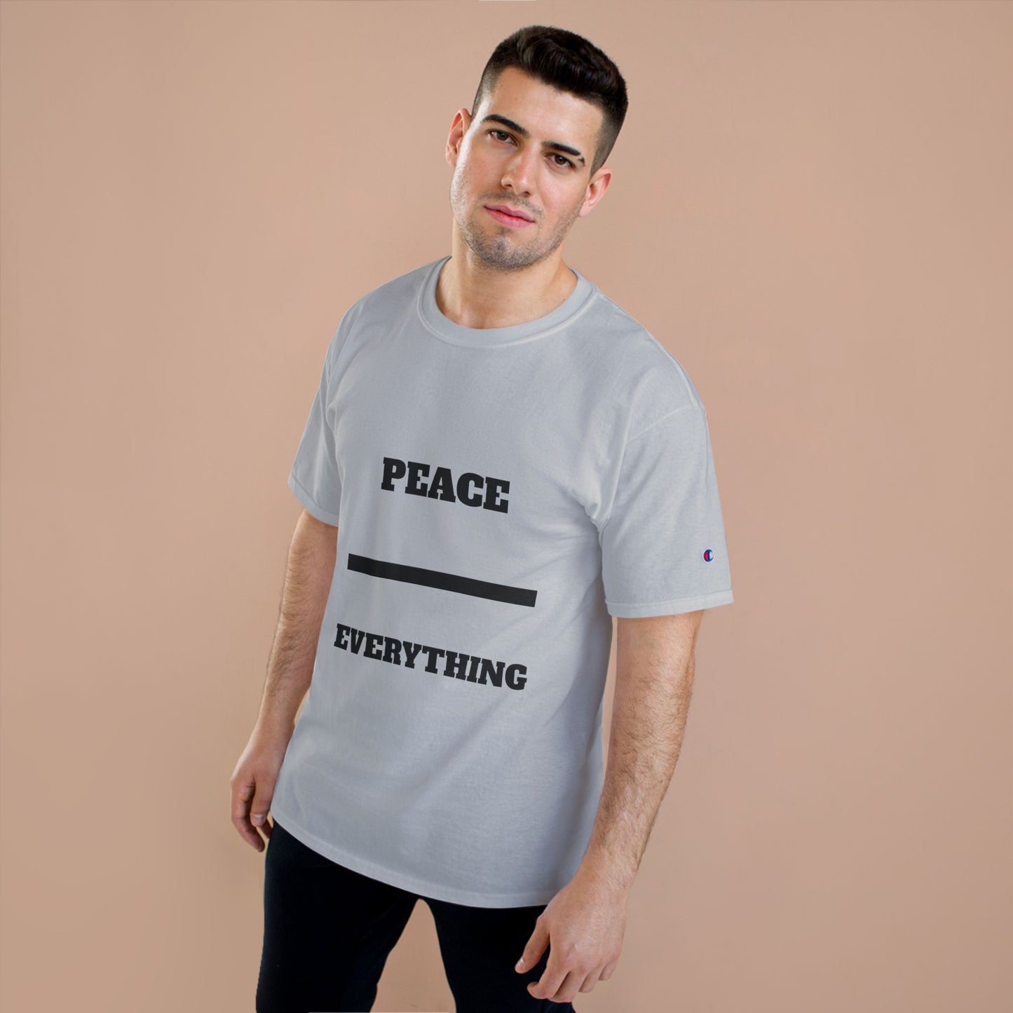Peace Symbol Champion T-Shirt - Hindu Peace Reminder