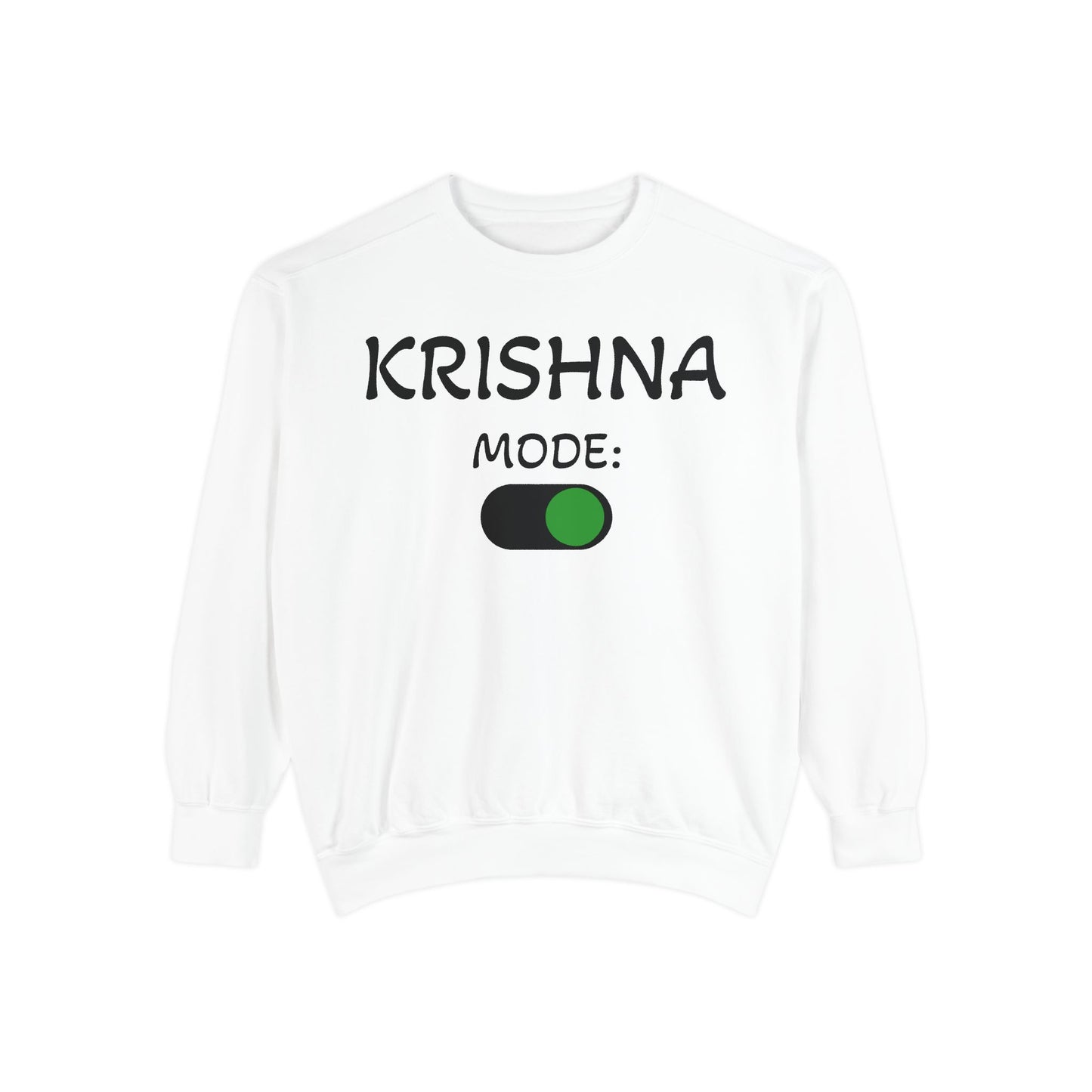 Krishna Mode: Garment-Dyed Sweatshirt