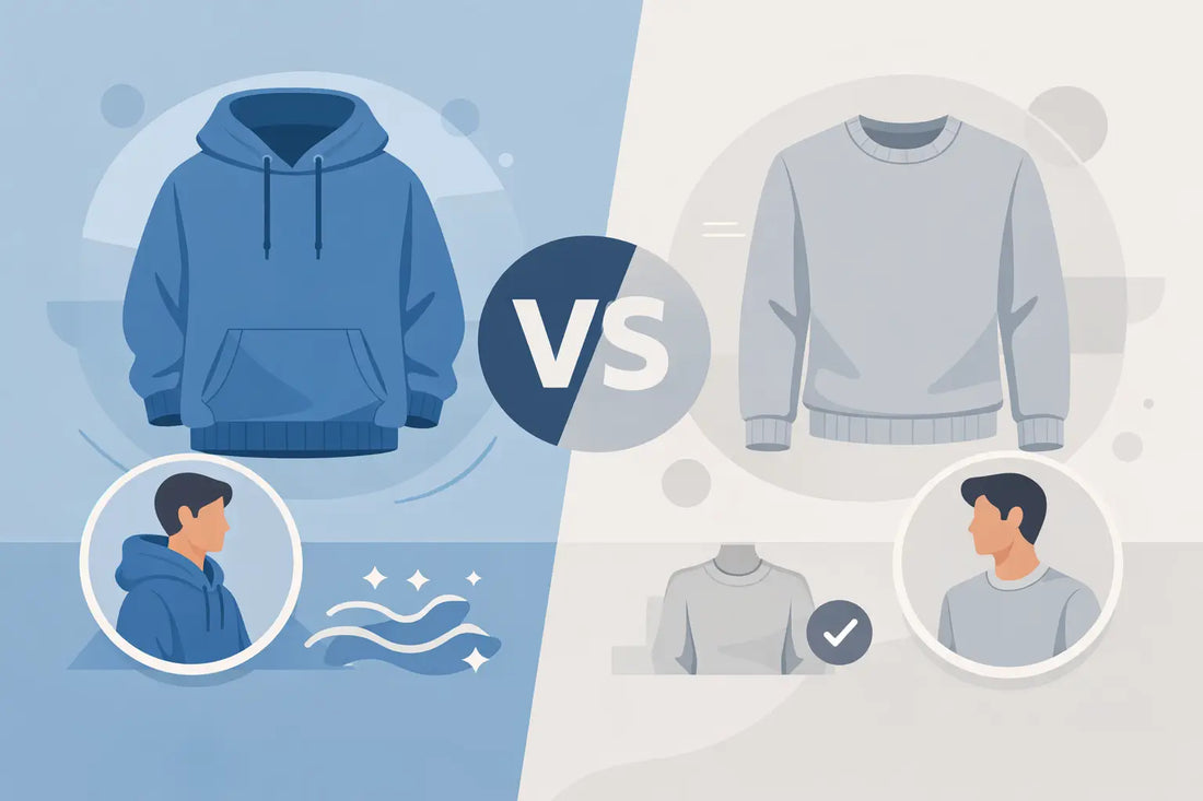 Oversized Hoodie vs Sweatshirt: Which Fits?