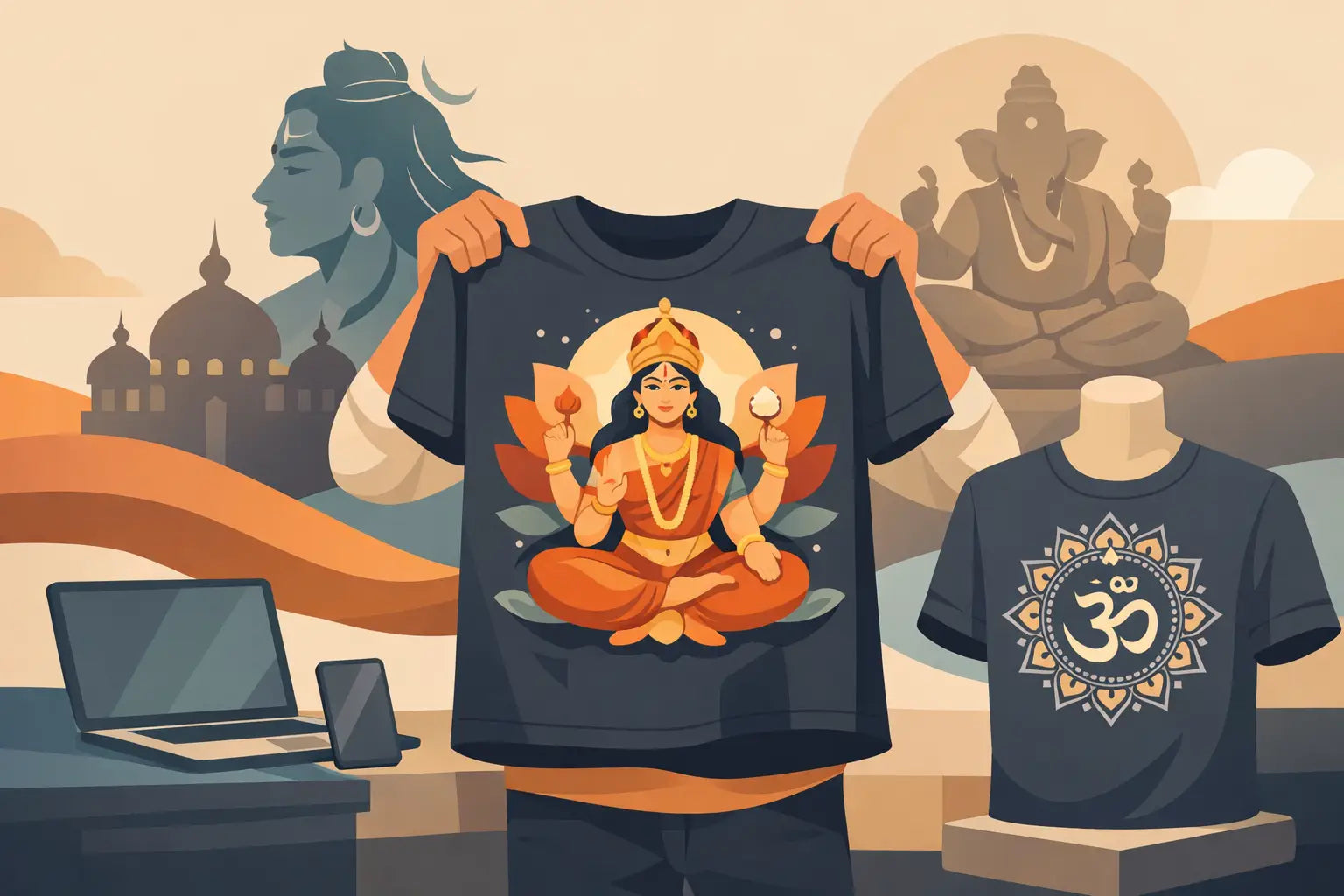 Why Hindu Graphic Tees Matter Now