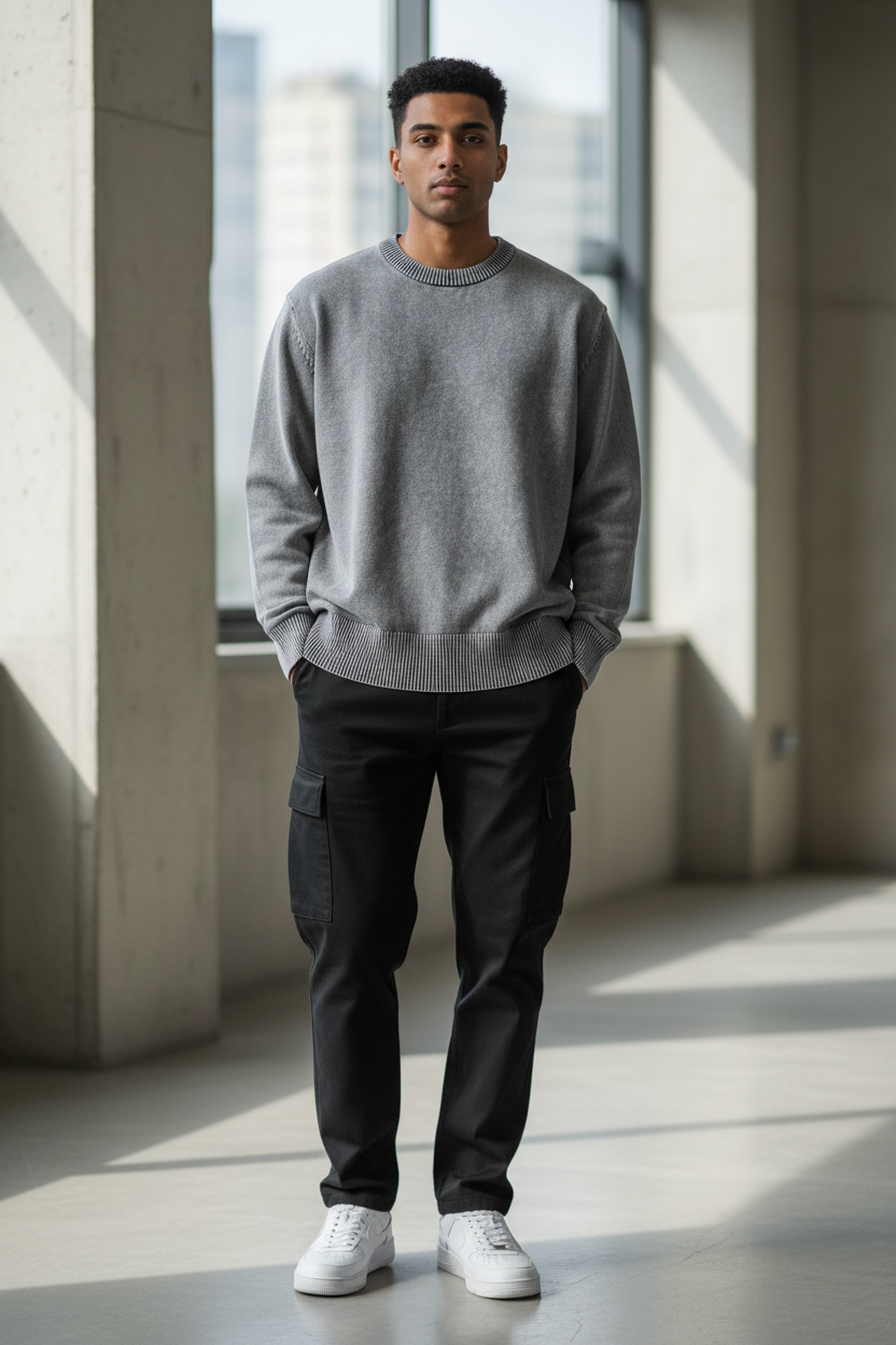 Smart As Ganesh Oversized Sweater – Hindu Streetwear Graphic Crewneck