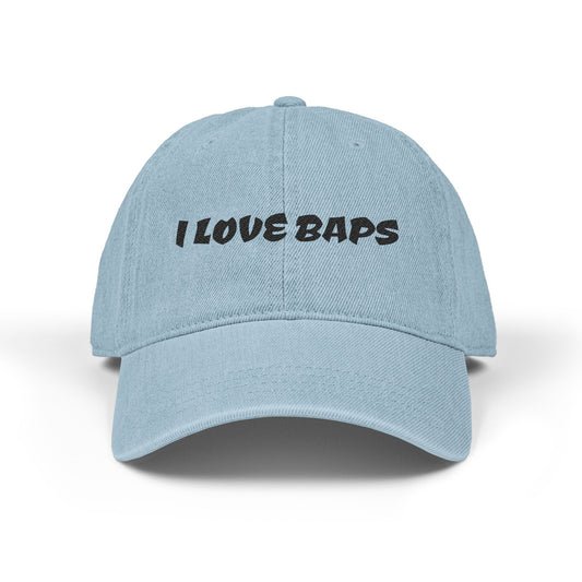 I Love BAPS Denim Hat