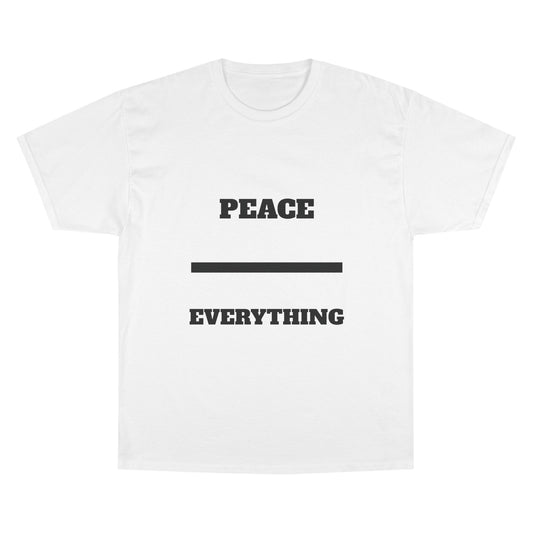 Peace Symbol Champion T-Shirt - Hindu Peace Reminder