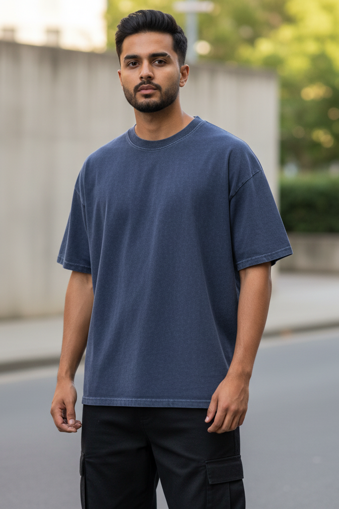 #GoodKarma Oversized Cotton T-Shirt | Minimal Streetwear