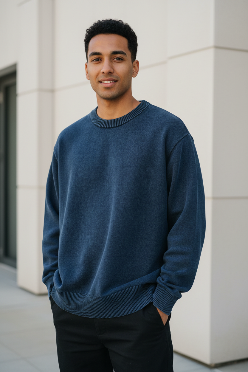 Smart As Ganesh Oversized Sweater – Hindu Streetwear Graphic Crewneck