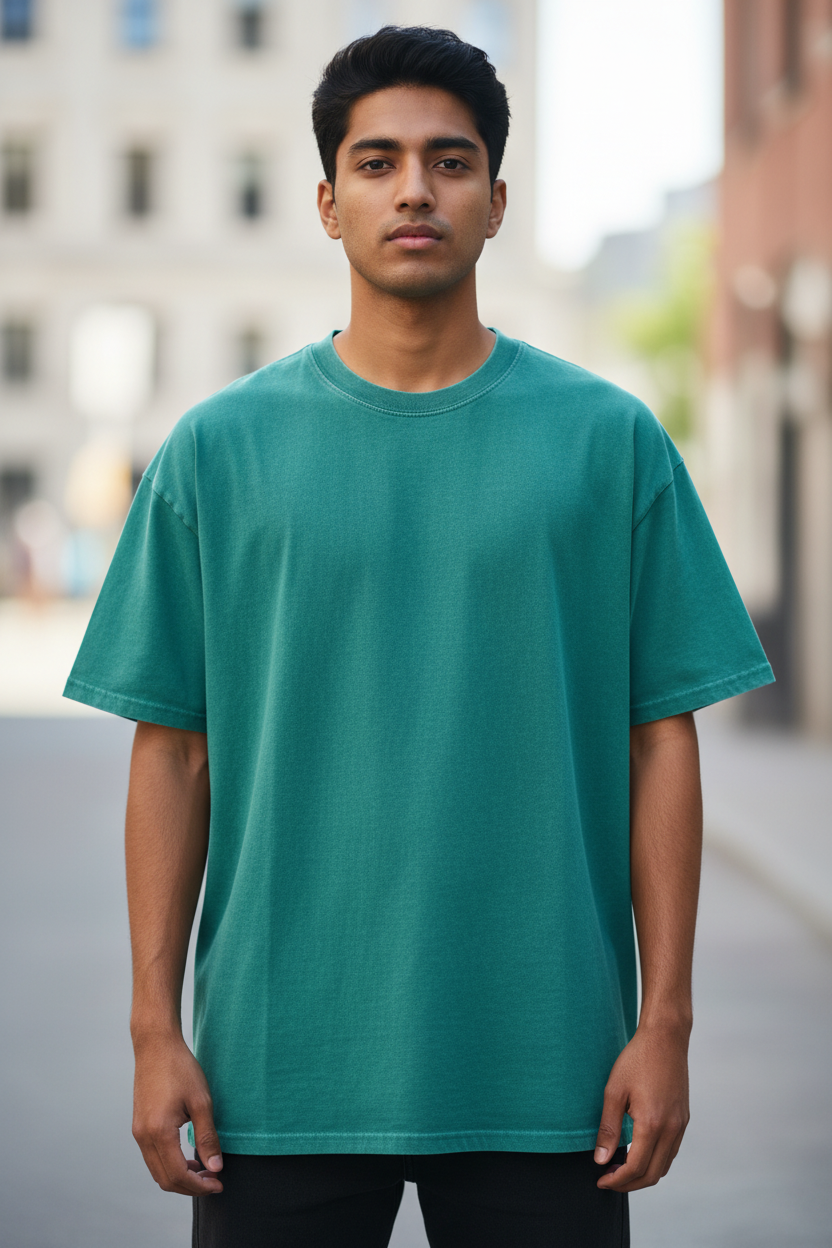 #GoodKarma Oversized Cotton T-Shirt | Minimal Streetwear