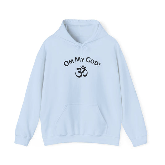 Hoodie - Om My God Funny Om Sign Hooded Sweatshirt