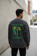 Smart As Ganesh Oversized Sweater – Hindu Streetwear Graphic Crewneck
