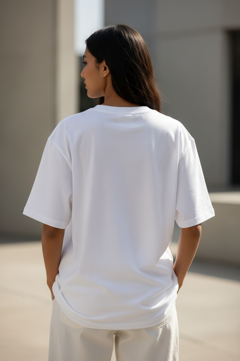 Simplistic Karma Cotton T-Shirt | Minimal Streetwear