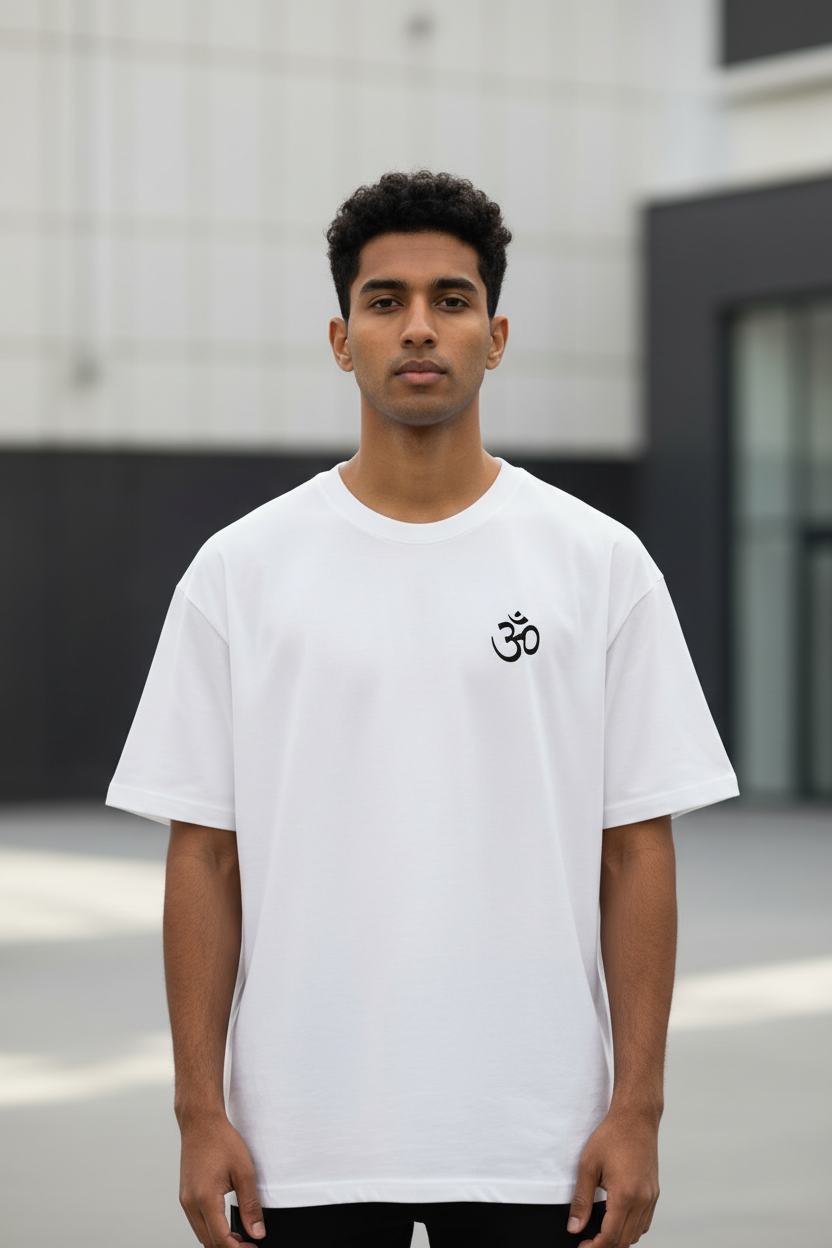Simplistic Karma Cotton T-Shirt | Minimal Streetwear