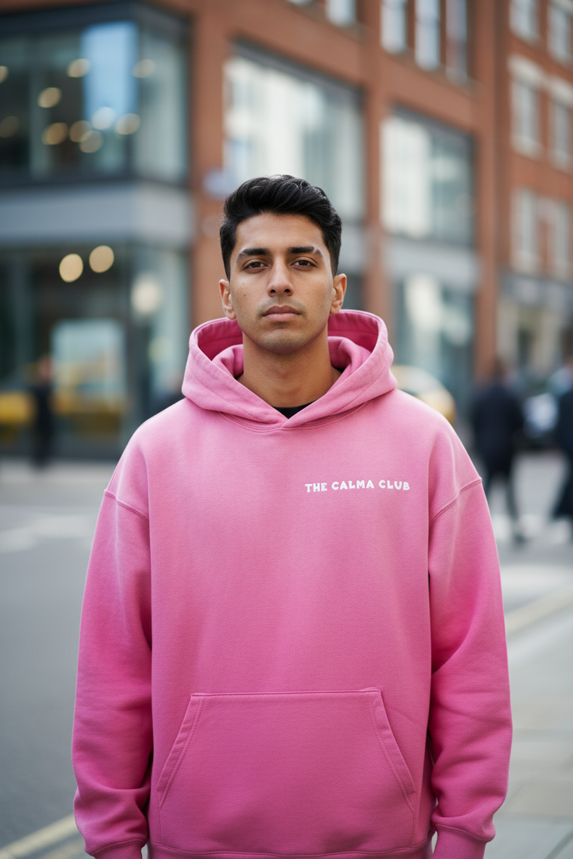 Krishna Musician Heavyweight Oversized Hoodie | Modern Hindu Streetwear