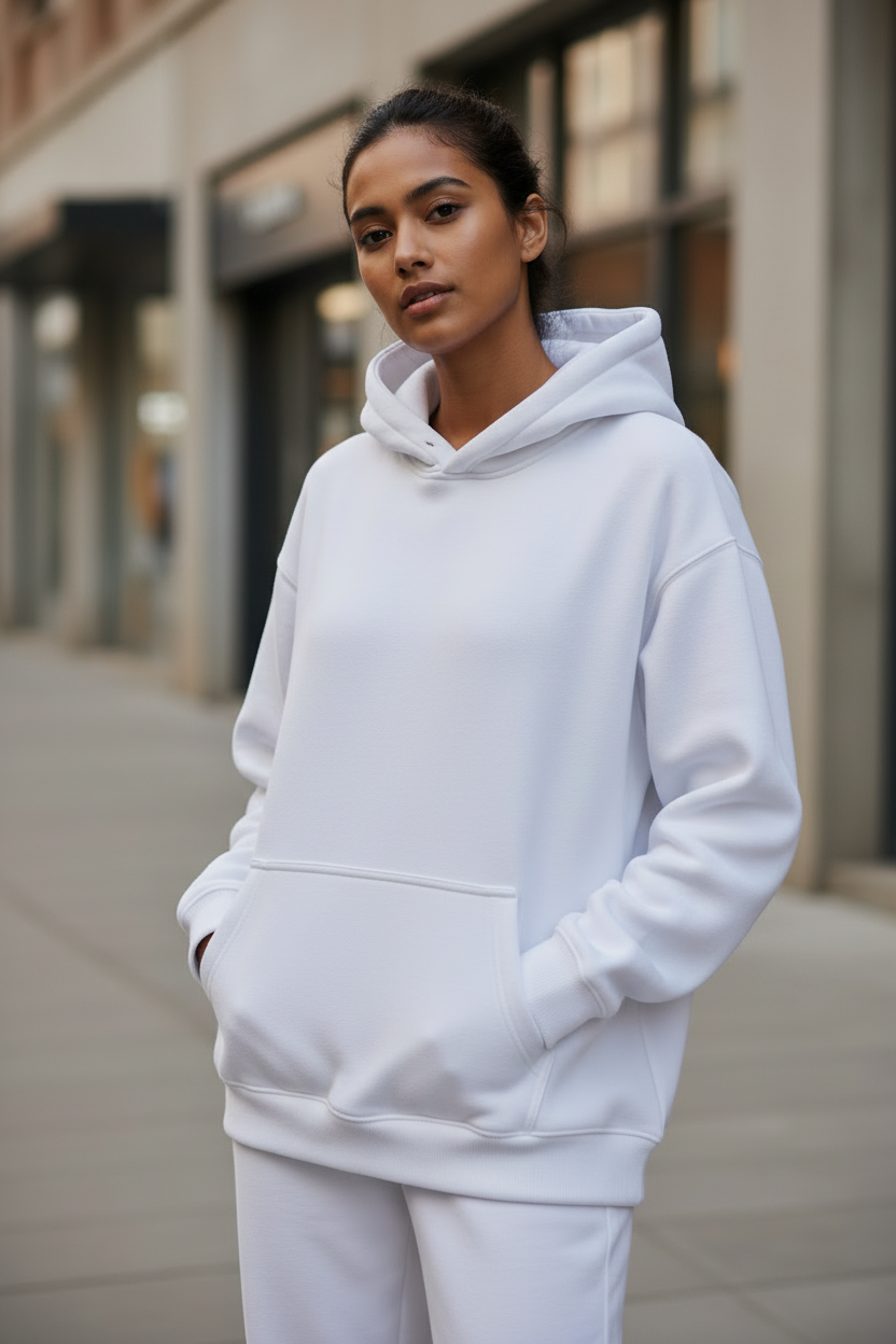 Karma’s Memory Oversized Fleeced Hoodie | Modern Streetwear